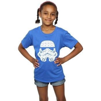 T-shirt enfant Disney Christmas Stormtrooper Helmet