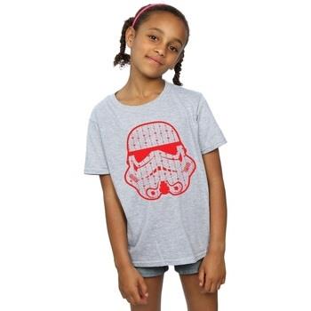T-shirt enfant Disney Christmas Stormtrooper Helmet