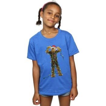 T-shirt enfant Disney Chewbacca Christmas Lights