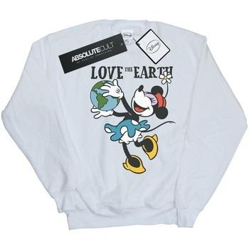 Sweat-shirt Disney Mickey Mouse Love The Earth