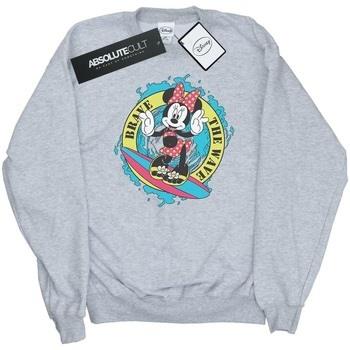 Sweat-shirt Disney Minnie Mouse Brave The Wave