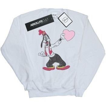 Sweat-shirt Disney Goofy Love Heart