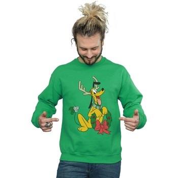 Sweat-shirt Disney Pluto Christmas Reindeer