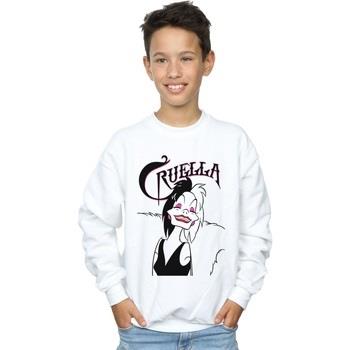 Sweat-shirt enfant Disney Cruella De Vil Evil Smile