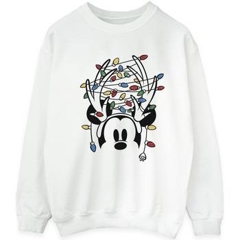 Sweat-shirt Disney Mickey Mouse Christmas Head Lights