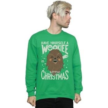 Sweat-shirt Disney Wookiee Little Christmas