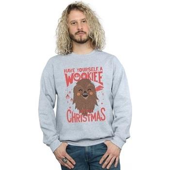 Sweat-shirt Disney Wookiee Little Christmas