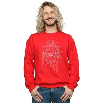 Sweat-shirt Disney Millennium Falcon Christmas Tree Delivery