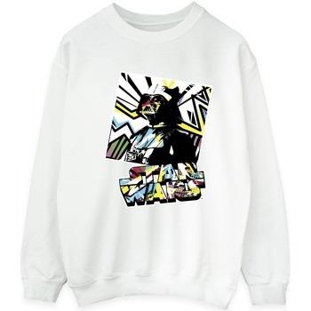 Sweat-shirt Disney Vader Water Colour Pop Art