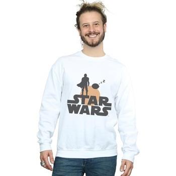 Sweat-shirt Disney The Mandalorian Mando And The Child Silhouette