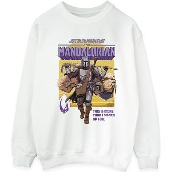 Sweat-shirt Disney The Mandalorian More Than I Signed Up For