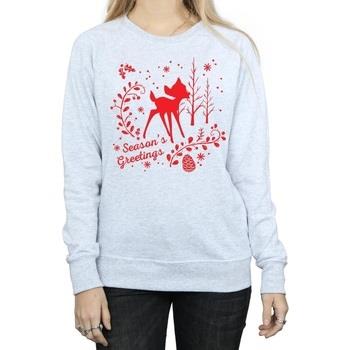 Sweat-shirt Disney Bambi Christmas Greetings