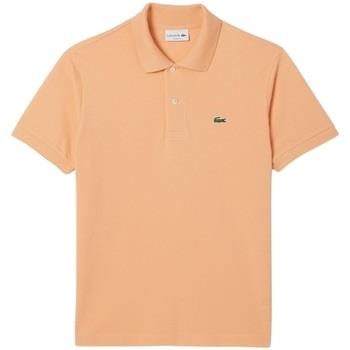 T-shirt Lacoste Polo homme Ref 52087 IXY Cina Orange clair