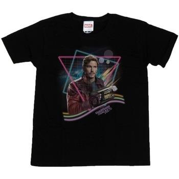 T-shirt enfant Marvel Guardians Of The Galaxy Neon Star Lord