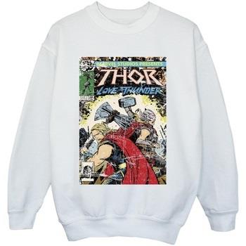 Sweat-shirt enfant Marvel Thor Love And Thunder Vintage Poster