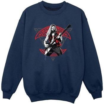 Sweat-shirt enfant Marvel Thor Love And Thunder Solo Guitar