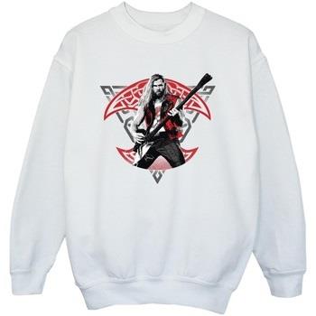 Sweat-shirt enfant Marvel Thor Love And Thunder Solo Guitar