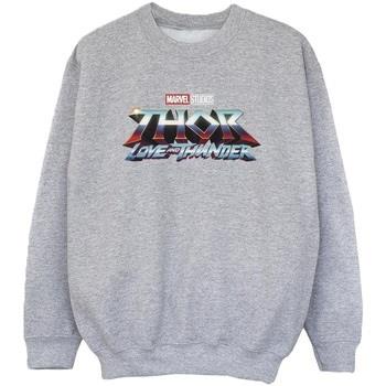 Sweat-shirt enfant Marvel Thor Love And Thunder Logo