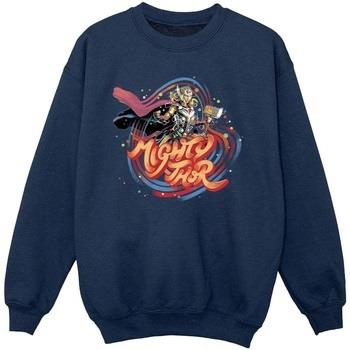 Sweat-shirt enfant Marvel Thor Love And Thunder Mighty Thor Swirl