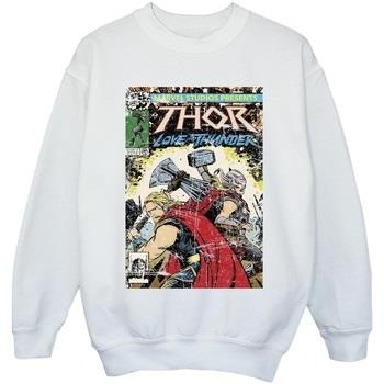 Sweat-shirt enfant Marvel Thor Love And Thunder Vintage Poster