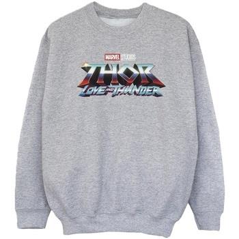 Sweat-shirt enfant Marvel Thor Love And Thunder Logo