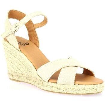 Espadrilles Pao Espadrille cuir velours