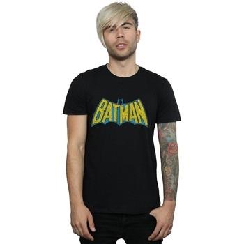 T-shirt Dc Comics Batman Crackle Logo