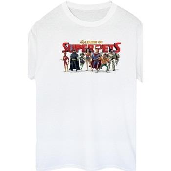 T-shirt Dc Comics DC League Of Super-Pets Group Logo