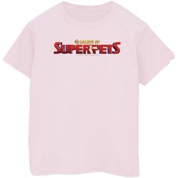 T-shirt Dc Comics DC League Of Super-Pets Movie Logo