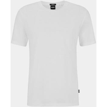 T-shirt BOSS - T-shirt coupe slim à col rond en coton