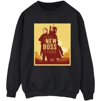 Sweat-shirt Disney The Book Of Boba Fett New Boss Sun Silhouette