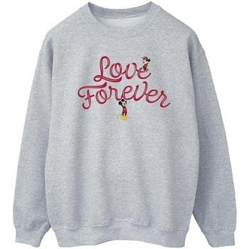 Sweat-shirt Disney Mickey Mouse Love Forever
