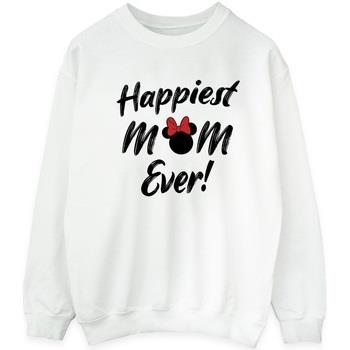 Sweat-shirt Disney Minnie Mouse Happiest Mom Ever