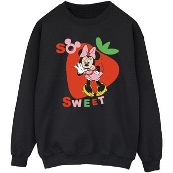 Sweat-shirt Disney Minnie Mouse So Sweet Strawberry