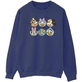 Sweat-shirt Disney Mickey Mouse And Friends Faces