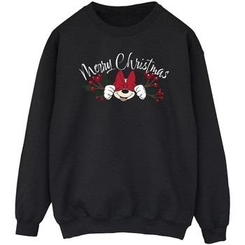 Sweat-shirt Disney Minnie Mouse Christmas Holly