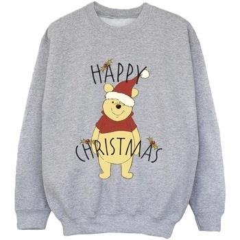 Sweat-shirt enfant Disney Winnie The Pooh Happy Christmas Holly