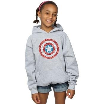 Sweat-shirt enfant Marvel Captain America Pixelated Shield