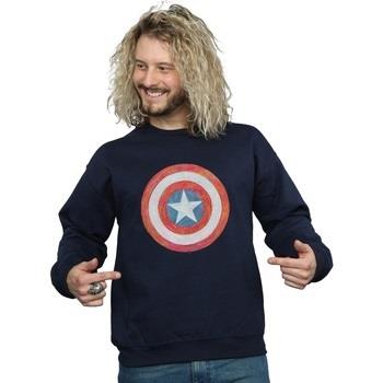 Sweat-shirt Marvel Captain America Sketched Shield