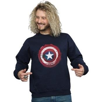 Sweat-shirt Marvel Captain America Splatter Shield