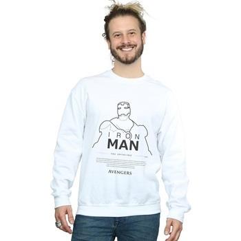 Sweat-shirt Marvel Iron Man Single Line