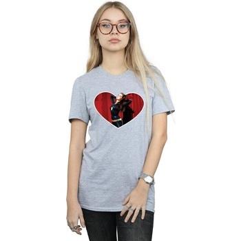 T-shirt Dc Comics Batman TV Series Catwoman Heart
