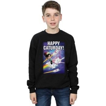 Sweat-shirt enfant Disney Wreck It Ralph Happy Caturday