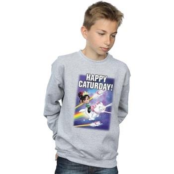 Sweat-shirt enfant Disney Wreck It Ralph Happy Caturday