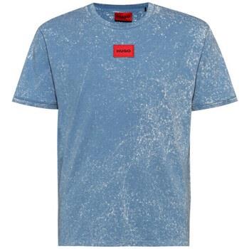 T-shirt enfant BOSS T-shirt en jersey de coton teint à la poudre