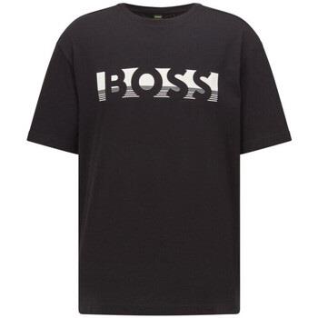 T-shirt enfant BOSS T-shirt Relaxed Fit en coton avec logo color block...