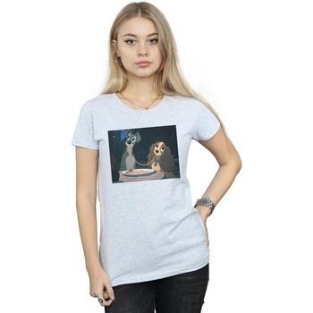 T-shirt Disney Lady And The Tramp Spaghetti Slurp