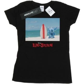 T-shirt Disney Lilo And Stitch Surf Beach