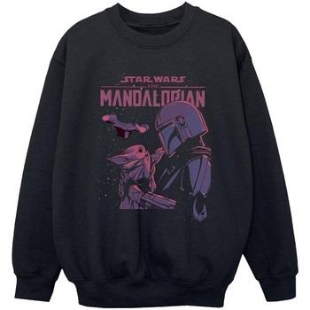 Sweat-shirt enfant Disney The Mandalorian Hello Friend