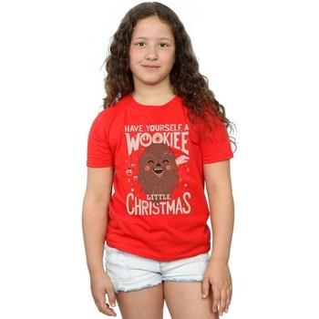 T-shirt enfant Disney Wookiee Little Christmas